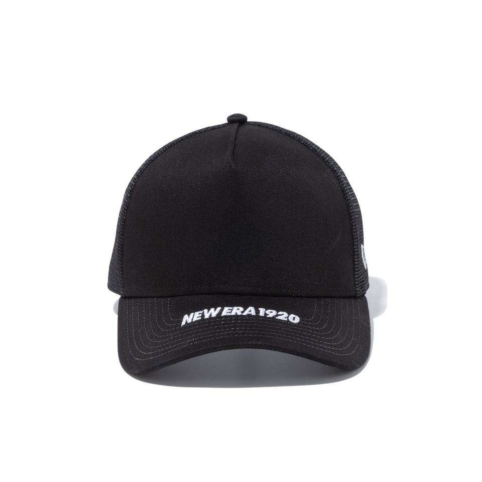 9FORTY A-Frame トラッカー Visor Logo NEW ERA 1920 ブラック - 13515877-OSFM | NEW ERA ニューエラ公式オンラインストア
