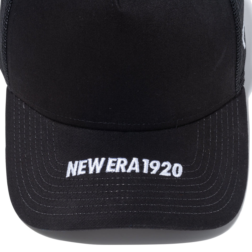 9FORTY A-Frame トラッカー Visor Logo NEW ERA 1920 ブラック - 13515877-OSFM | NEW ERA ニューエラ公式オンラインストア