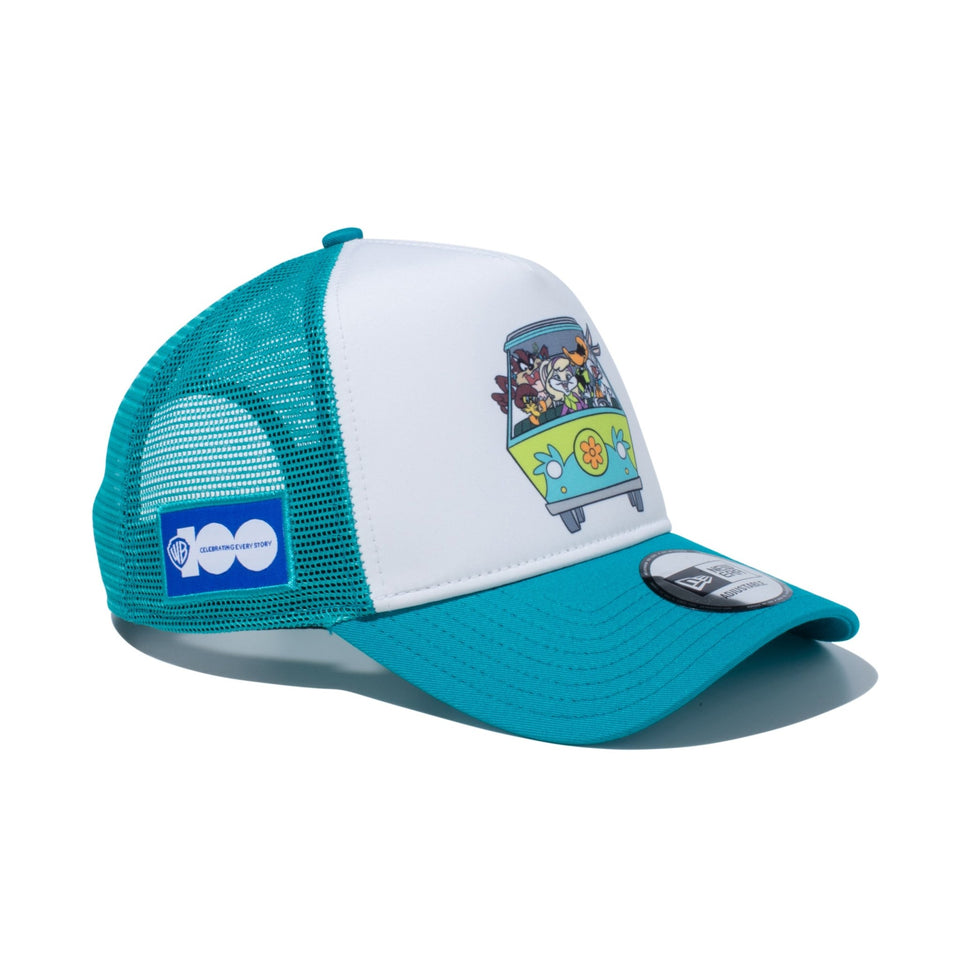 9FORTY A-Frame トラッカー WB 100th Year Looney Tunes x Retro Classics Mashup Pack ティールブルー - 13732536-OSFM | NEW ERA ニューエラ公式オンラインストア