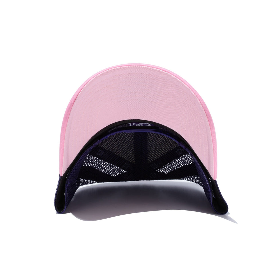 9FORTY A-Frame トラッカー X-girl バタフライ ホワイト / ピンク / パープル - 13073326-OSFM | NEW ERA ニューエラ公式オンラインストア