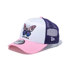 9FORTY A-Frame トラッカー X-girl バタフライ ホワイト / ピンク / パープル - 13073326-OSFM | NEW ERA ニューエラ公式オンラインストア