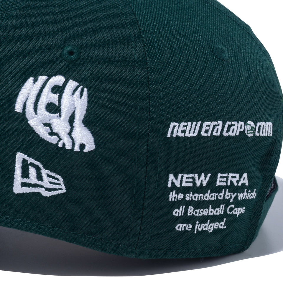 【ゴルフ】 9FORTY Archive Logo アーカイブロゴ ダークグリーン - 13763006-OSFM | NEW ERA ニューエラ公式オンラインストア