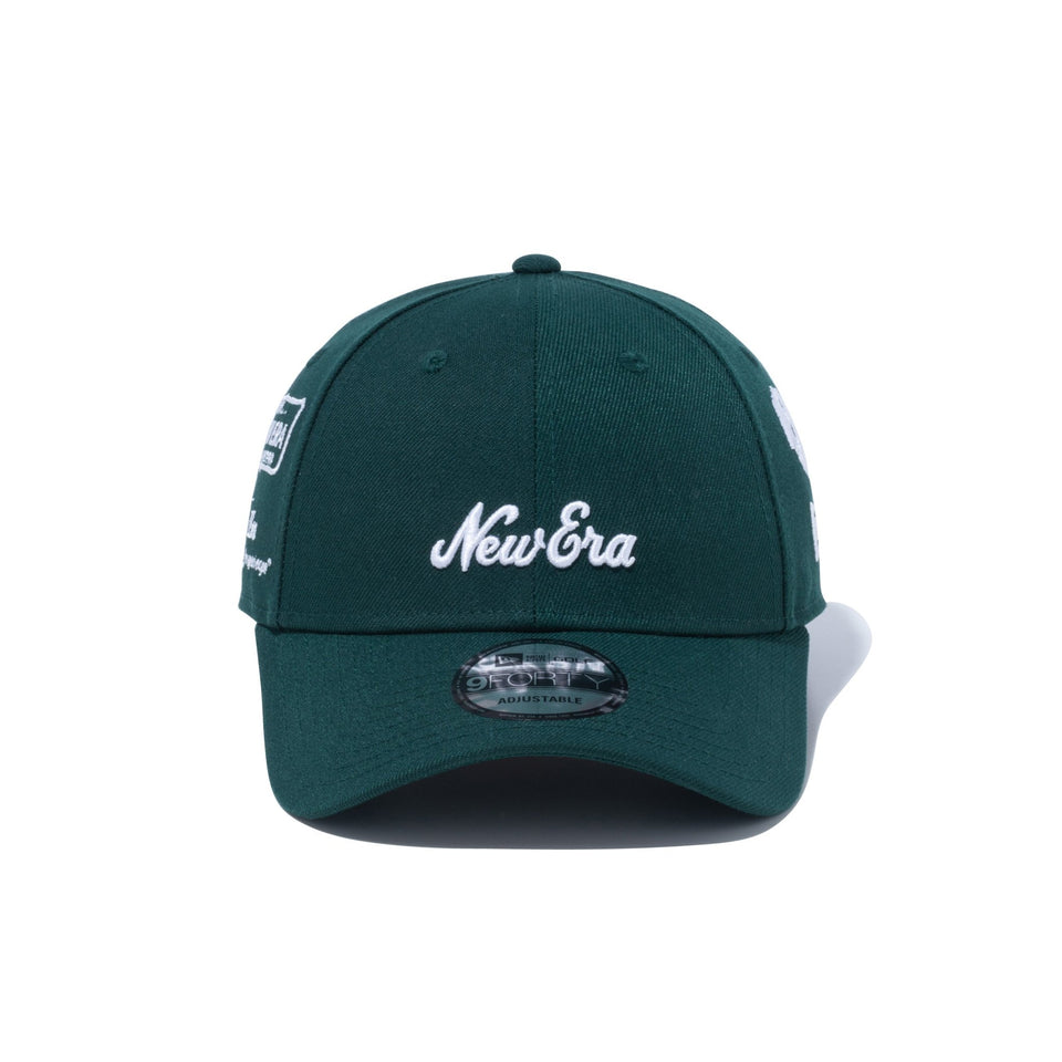 【ゴルフ】 9FORTY Archive Logo アーカイブロゴ ダークグリーン - 13763006-OSFM | NEW ERA ニューエラ公式オンラインストア