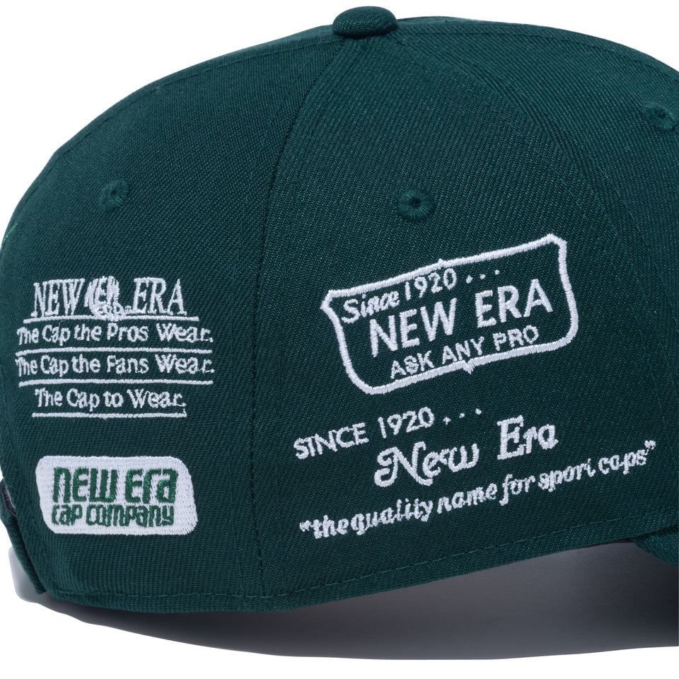 【ゴルフ】 9FORTY Archive Logo アーカイブロゴ ダークグリーン - 13763006-OSFM | NEW ERA ニューエラ公式オンラインストア