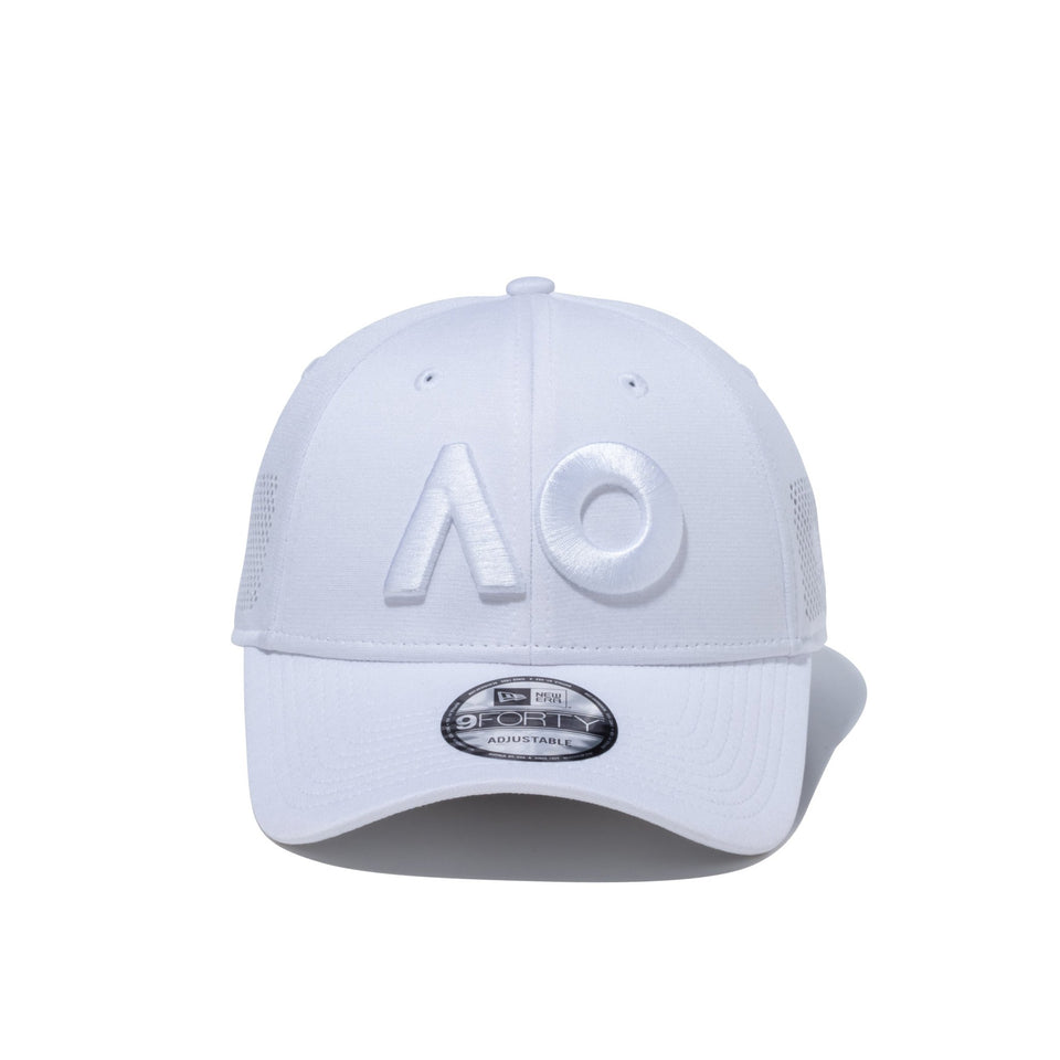 9FORTY Australian Open Core & Performance ホワイト - 13079375-OSFM | NEW ERA ニューエラ公式オンラインストア