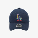 9FORTY BTS × MLB Dynamite ロサンゼルス・ドジャース オーシャンサイドブルー - 13281606-OSFM | NEW ERA ニューエラ公式オンラインストア