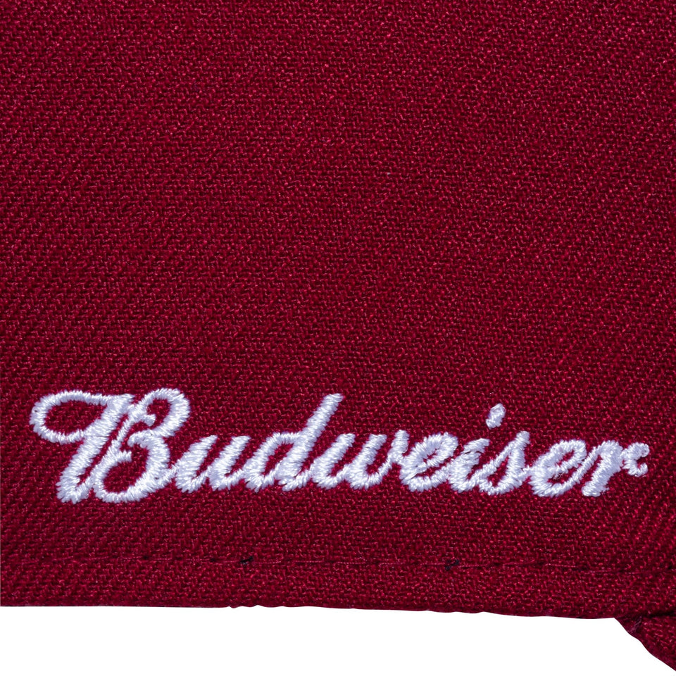 9FORTY Budweiser バドワイザー Bロゴ カーディナル - 13534545-OSFM | NEW ERA ニューエラ公式オンラインストア