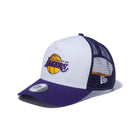 9FORTY D-Frame トラッカー ロサンゼルス・レイカーズ ホワイト × チームカラー パープルメッシュ - 11434239-OSFA | NEW ERA ニューエラ公式オンラインストア