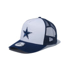 9FORTY D-Frame トラッカー ダラス・カウボーイズ ホワイト × チームカラー ネイビーメッシュ - 11434244-OSFA | NEW ERA ニューエラ公式オンラインストア