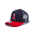 9FORTY D-Frame トラッカー ロサンゼルス・エンゼルス ネイビー × チームカラー レッドバイザー - 12018961-OSFA | NEW ERA ニューエラ公式オンラインストア