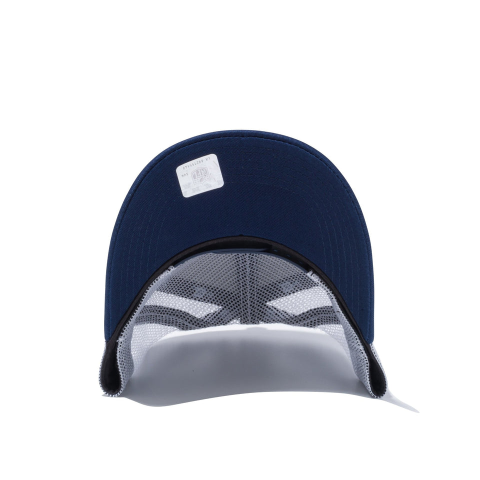 9FORTY D-Frame トラッカー ロサンゼルス・ラムズ ネイビー × チームカラー ホワイトメッシュ - 12492837-OSFA | NEW ERA ニューエラ公式オンラインストア