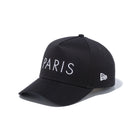 9FORTY D-Frame PARIS ブラック × ホワイト - 12492854-OSFA | NEW ERA ニューエラ公式オンラインストア