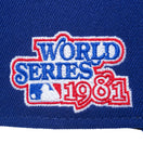 9FORTY MLBワールドシリーズ ロサンゼルス・ドジャース サイドパッチ ダークロイヤル - 13056194-OSFM | NEW ERA ニューエラ公式オンラインストア