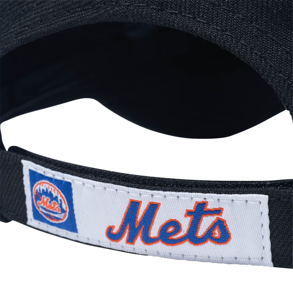 9FORTY MLB ニューヨーク・メッツ ウーブンパッチ ブラック - 14109665-OSFM | NEW ERA ニューエラ公式オンラインストア