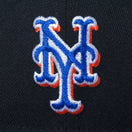 9FORTY MLB ニューヨーク・メッツ ウーブンパッチ ブラック - 14109665-OSFM | NEW ERA ニューエラ公式オンラインストア