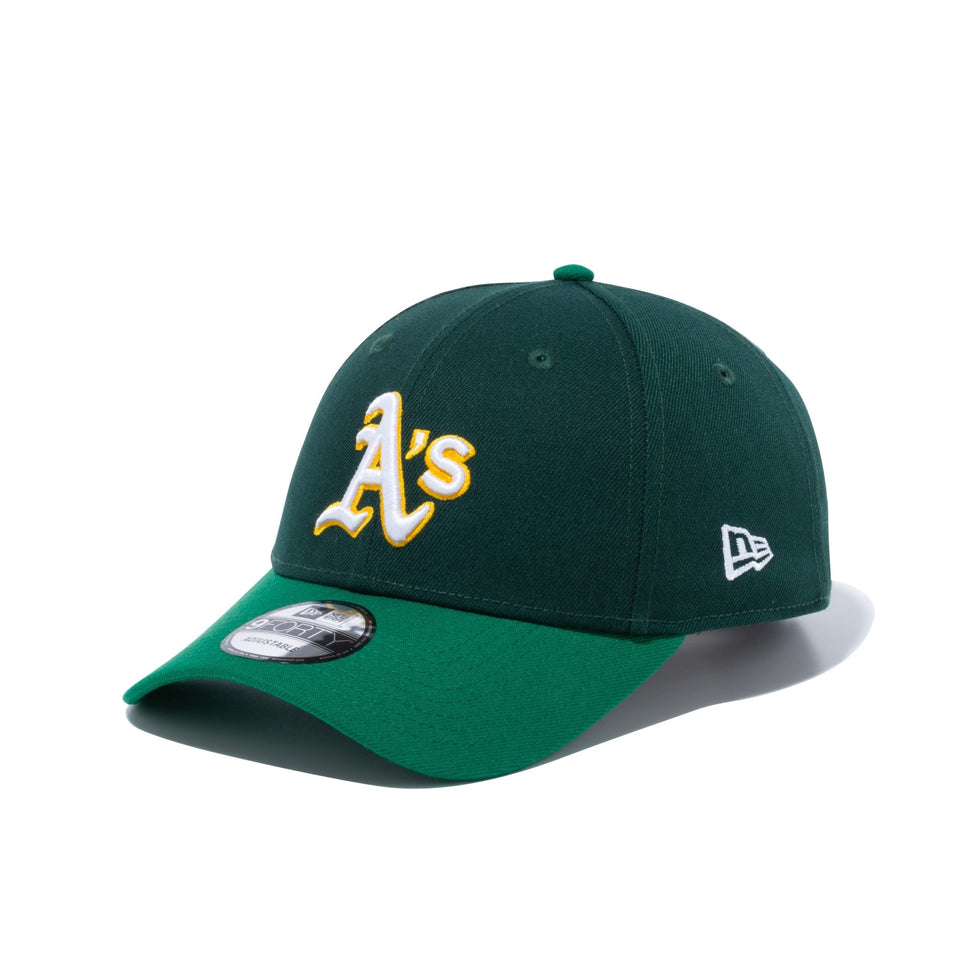 9FORTY MLB 2-Tone オークランド・アスレチックス ダークグリーン ケリーグリーンバイザー - 13328301-OSFM | NEW ERA ニューエラ公式オンラインストア