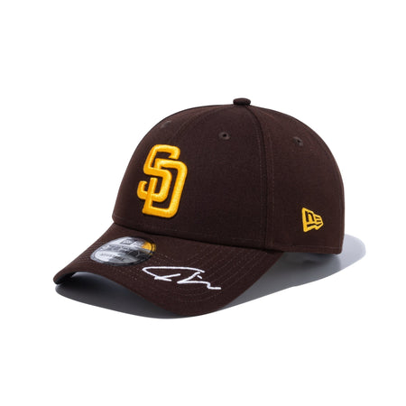 【海外限定】 パドレス 9FORTY ブラウン ハートロゴ キャップ ① 9forty-mlb-japanese-players-