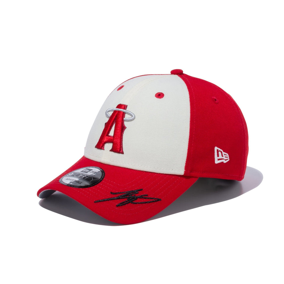 ■絶版品❗️赤 NEWERA ニューエラ エンゼルス 9FORTY CAP大谷翔平