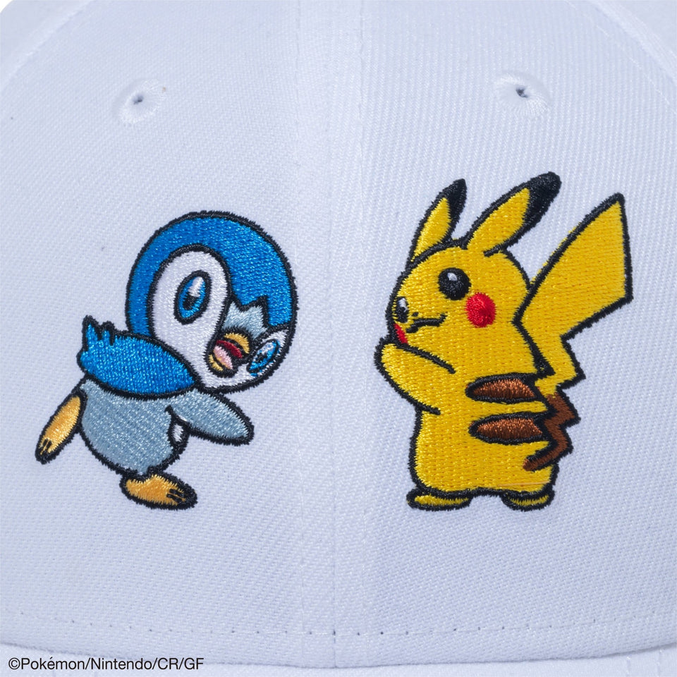 【ゴルフ】 9FORTY On Par Pokémon ポケモン ポッチャマ ピカチュウ ホワイト - 14124529-OSFM | NEW ERA ニューエラ公式オンラインストア