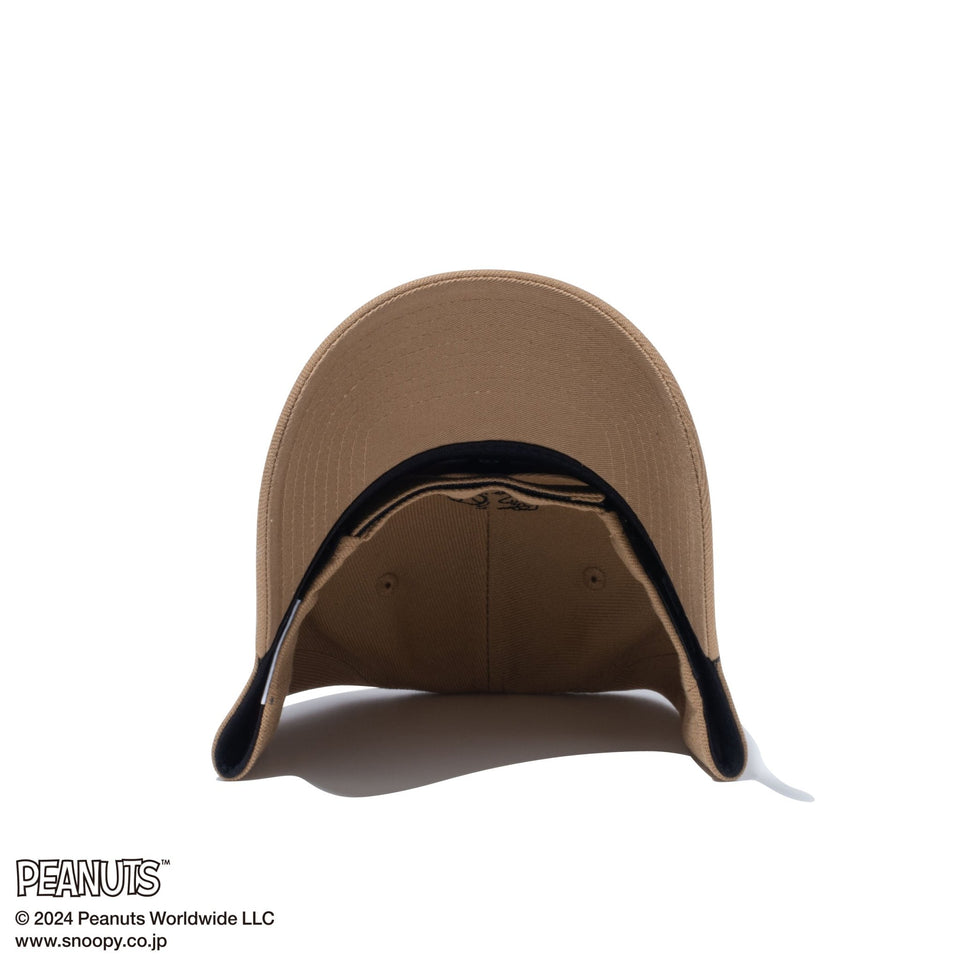 9FORTY PEANUTS ピーナッツ チャーリー・ブラウン ウッドストック 野球 カーキ - 14124339-OSFM | NEW ERA ニューエラ公式オンラインストア