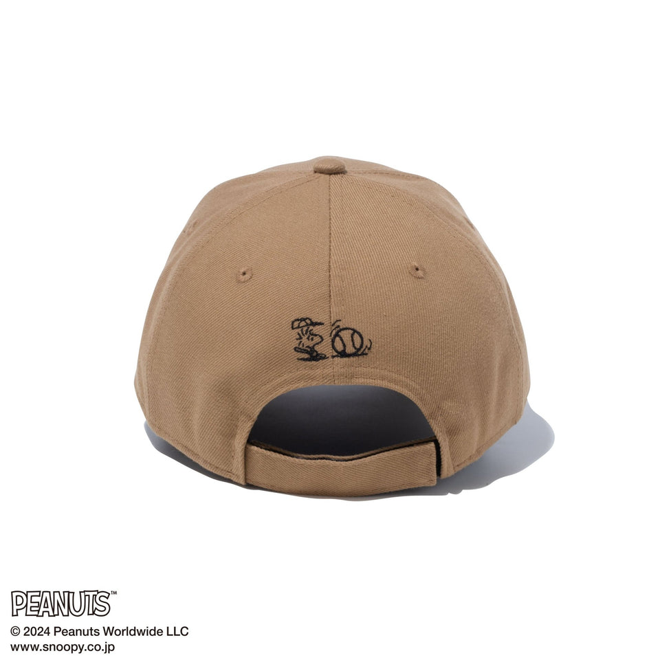 9FORTY PEANUTS ピーナッツ チャーリー・ブラウン ウッドストック 野球 カーキ - 14124339-OSFM | NEW ERA ニューエラ公式オンラインストア