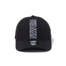 【ゴルフ】 9FORTY Vertical Logo バーチカルロゴ レーザーパフォーテッド ブラック - 13762999-OSFM | NEW ERA ニューエラ公式オンラインストア