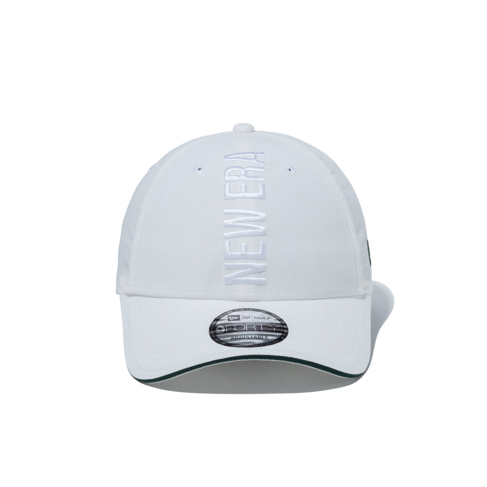【ゴルフ】 9FORTY Vertical Logo バーチカルロゴ SHELTECH ホワイト - 13517978-OSFM | NEW ERA ニューエラ公式オンラインストア
