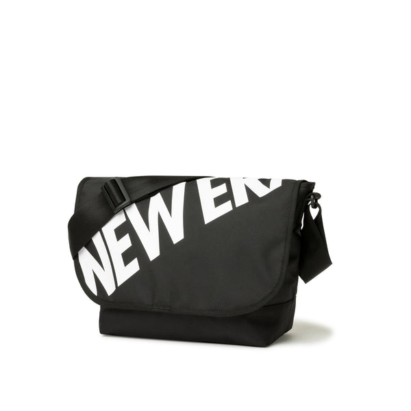 ブラックロゴプリントショルダーバッグ 9l-13772356-osfm-new-era-