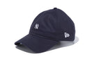 9THIRTY ノンウォッシュ コットン ツイル ニューヨーク・ヤンキース ミニロゴ ネイビー × スノーホワイト - 11899253-OSFA | NEW ERA ニューエラ公式オンラインストア