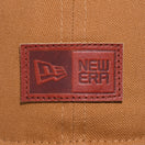9THIRTY クロスストラップ ダックキャンバス レザーパッチ タン - 12326379-OSFA | NEW ERA ニューエラ公式オンラインストア