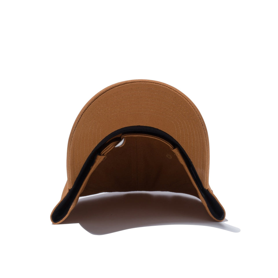 9THIRTY クロスストラップ ダックキャンバス レザーパッチ タン - 12326379-OSFA | NEW ERA ニューエラ公式オンラインストア