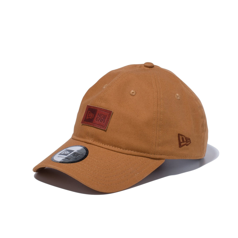 9THIRTY クロスストラップ ダックキャンバス レザーパッチ タン - 12326379-OSFA | NEW ERA ニューエラ公式オンラインストア