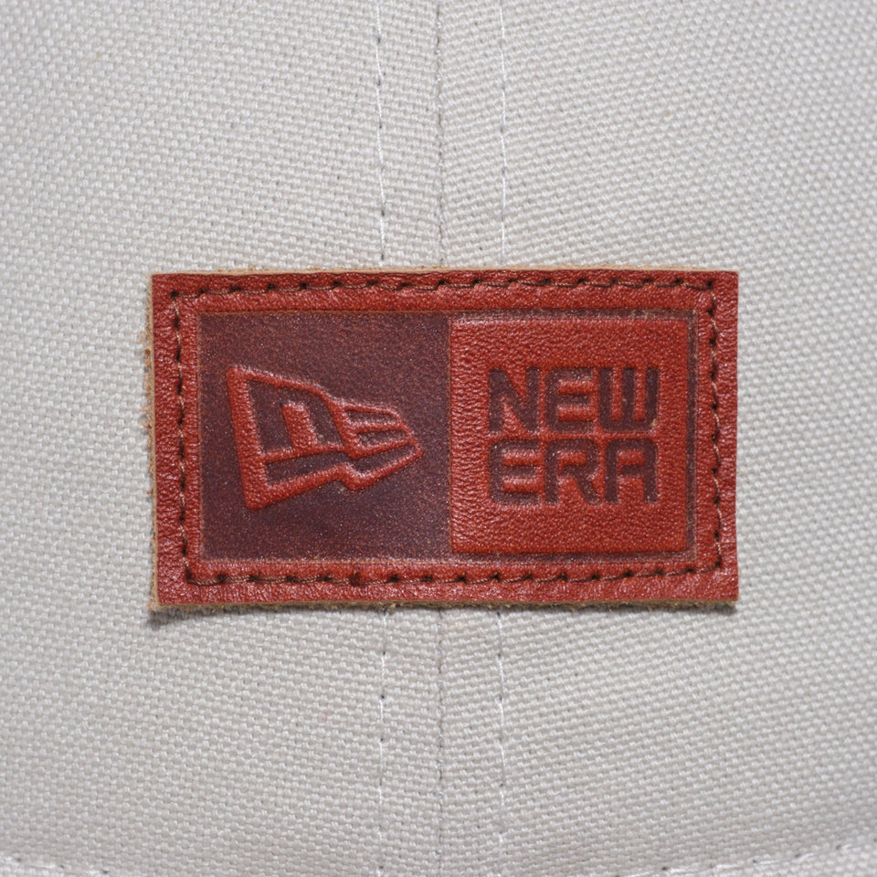 9THIRTY クロスストラップ ダックキャンバス レザーパッチ ストーン - 12326380-OSFA | NEW ERA ニューエラ公式オンラインストア