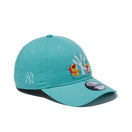 9THIRTY フラワー ニューヨーク・ヤンキース クリアミント × マルチカラー - 12711484-OSFM | NEW ERA ニューエラ公式オンラインストア