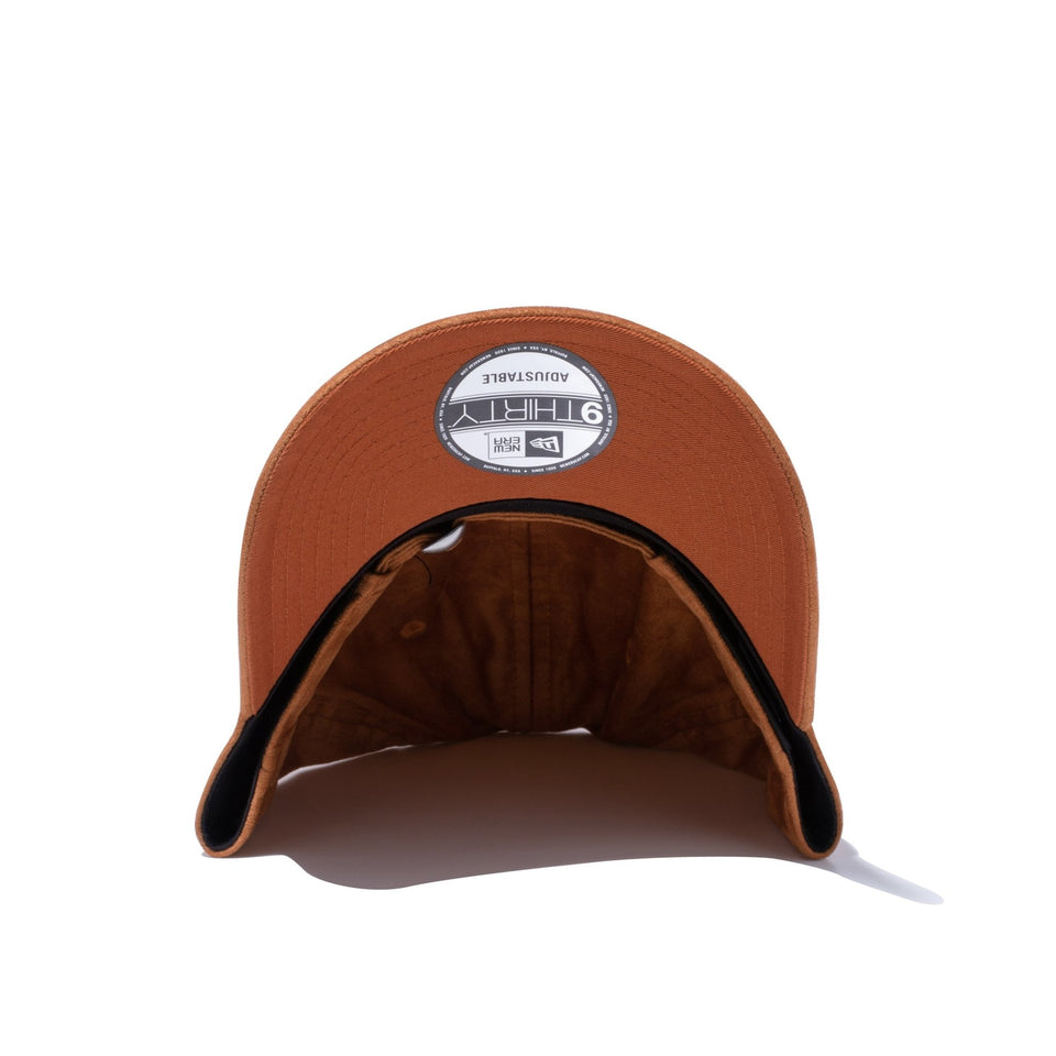 9THIRTY シンセティックスウェード ニューヨーク・ヤンキース ミニロゴ オレンジ - 12853990-OSFM | NEW ERA ニューエラ公式オンラインストア