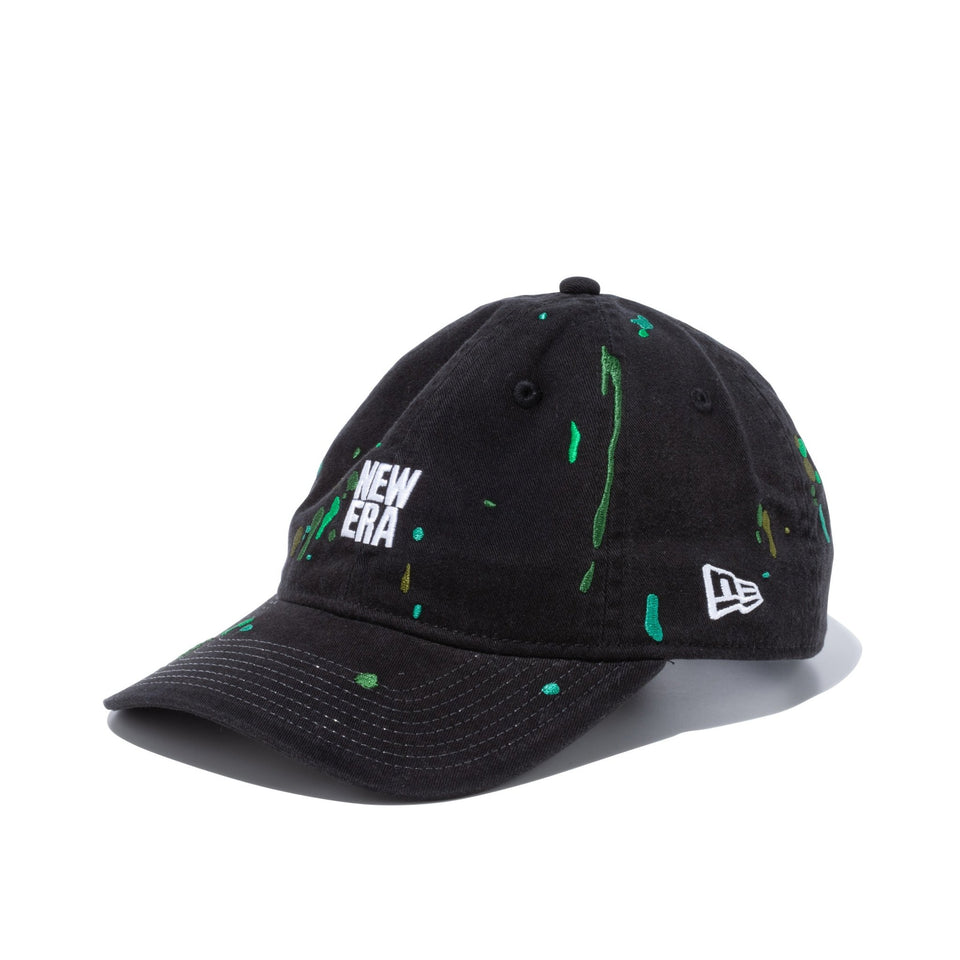 9THIRTY スプラッシュエンブロイダリー スクエアニューエラ ブラック - 13054556-OSFM | NEW ERA ニューエラ公式オンラインストア