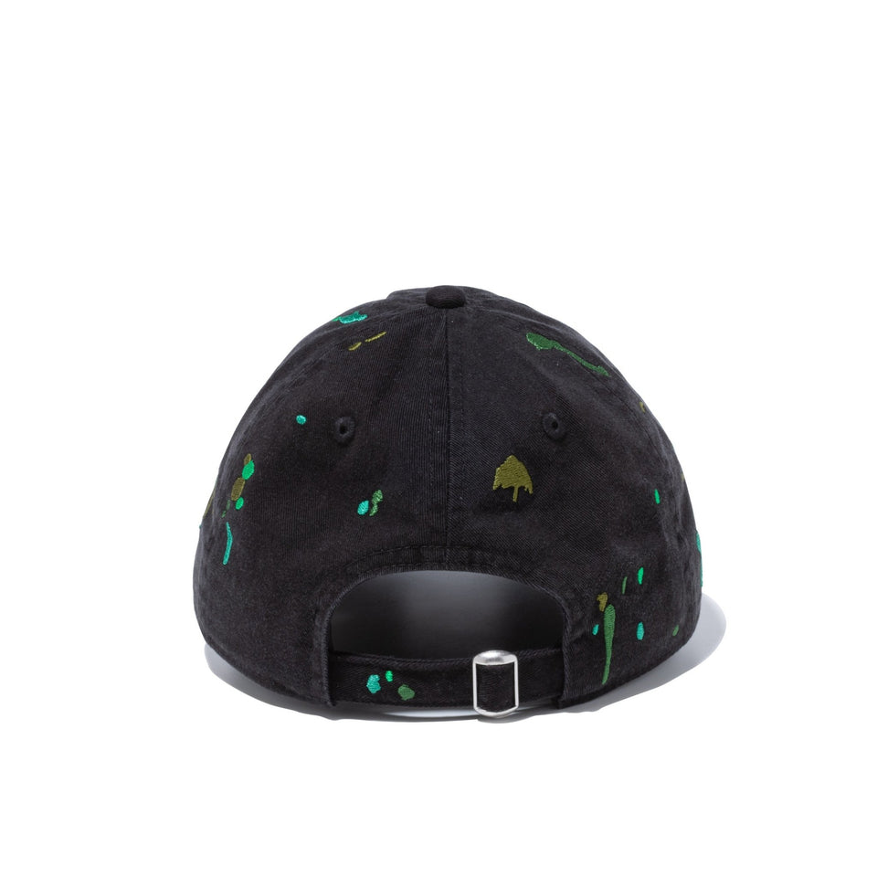 9THIRTY スプラッシュエンブロイダリー スクエアニューエラ ブラック - 13054556-OSFM | NEW ERA ニューエラ公式オンラインストア