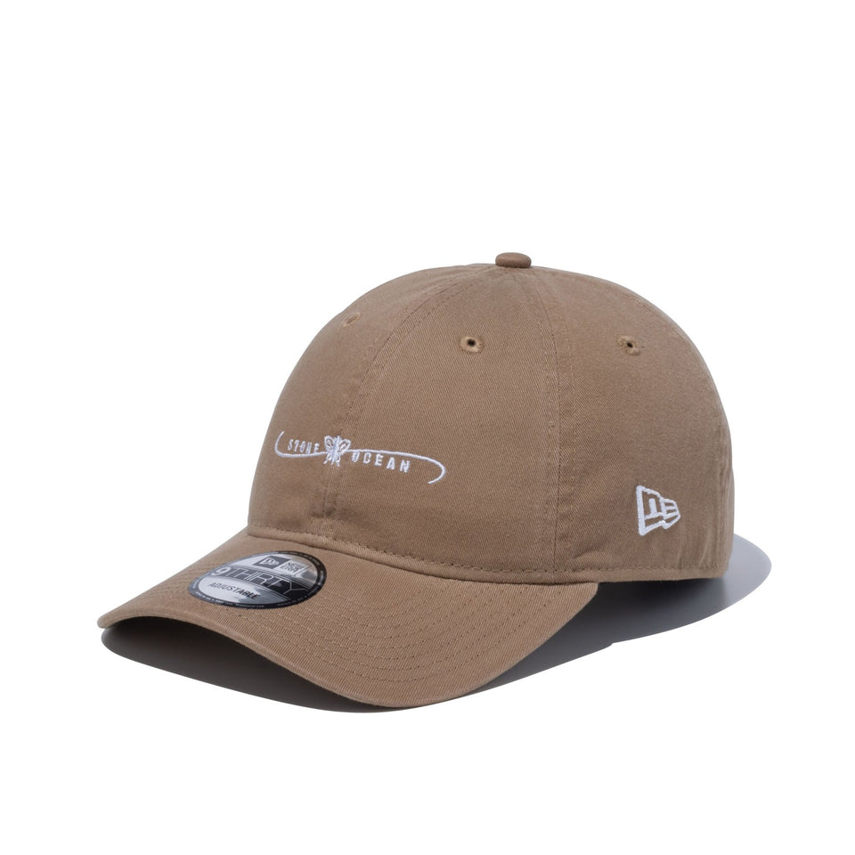 9THIRTY ジョジョの奇妙な冒険　ストーンオーシャン タイトルロゴ カーキ - 13470161-OSFM | NEW ERA ニューエラ公式オンラインストア