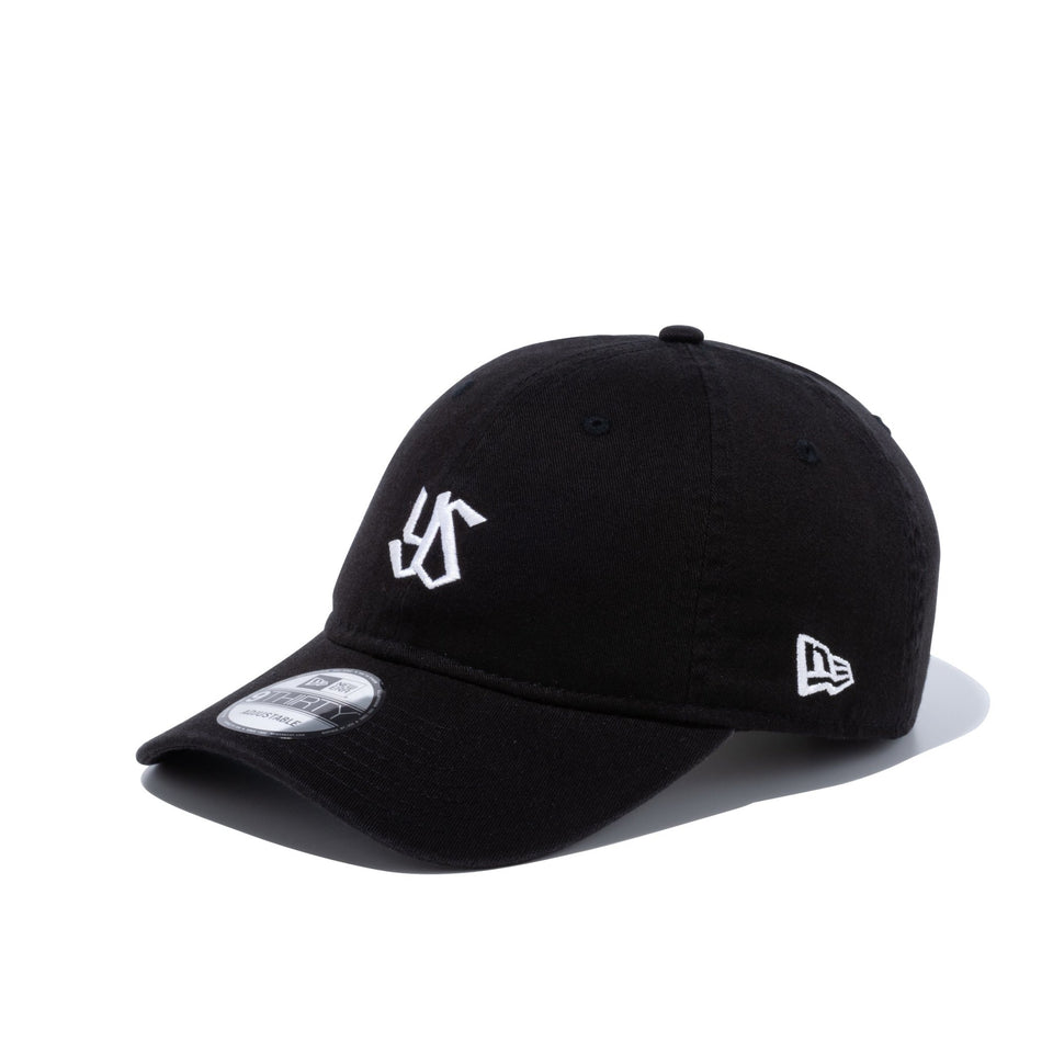 9THIRTY 東京ヤクルトスワローズ ウォッシュドコットン ミニロゴ ブラック × スノーホワイト - 13562149-OSFM | NEW ERA ニューエラ公式オンラインストア