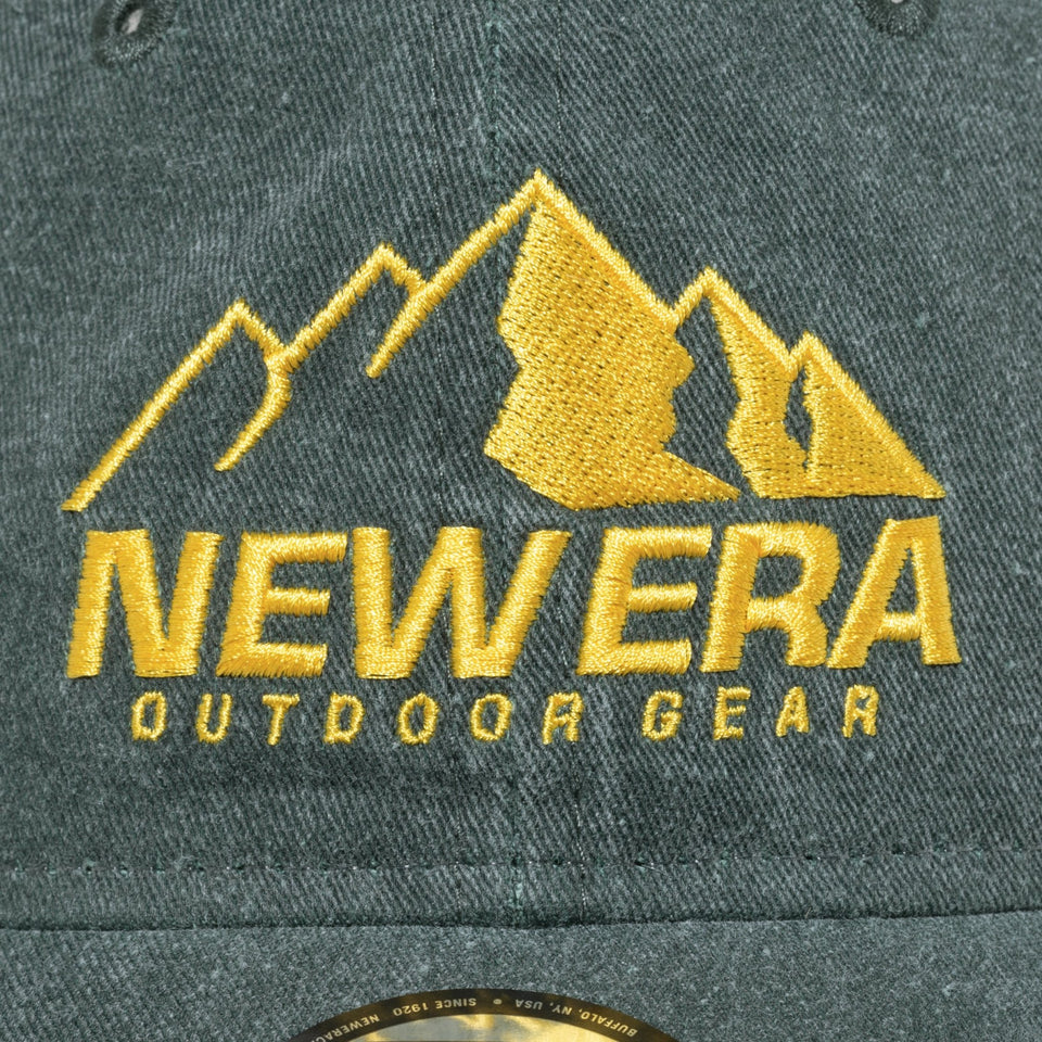 9THIRTY トラッカー Acid Wash New Era Outdoor Gear Logo グリーン 【ニューエラアウトドア】 - 13516295-OSFM | NEW ERA ニューエラ公式オンラインストア