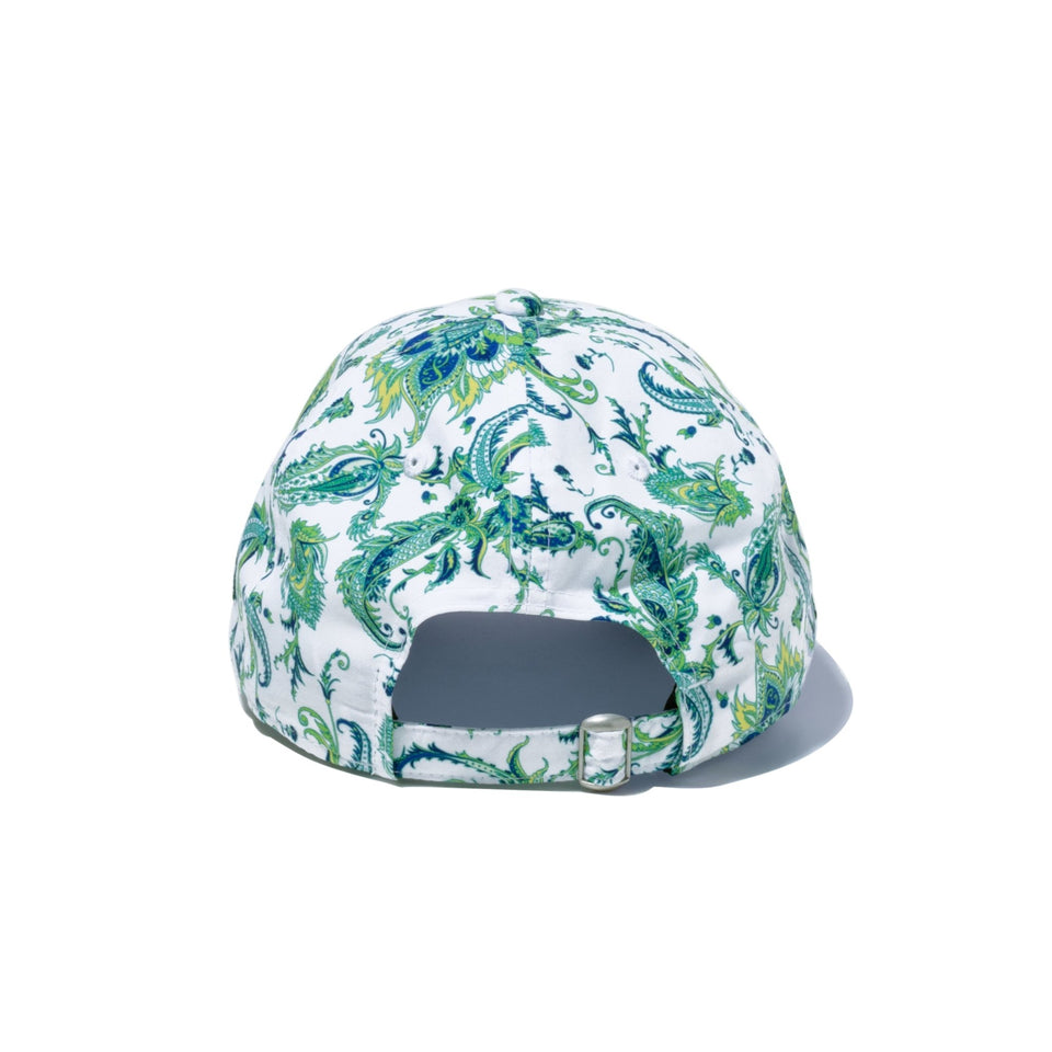 【ゴルフ】9THIRTY Botanical スクリプトロゴ ホワイトペイズリー/ダークグリーン - 13517991-OSFM | NEW ERA ニューエラ公式オンラインストア