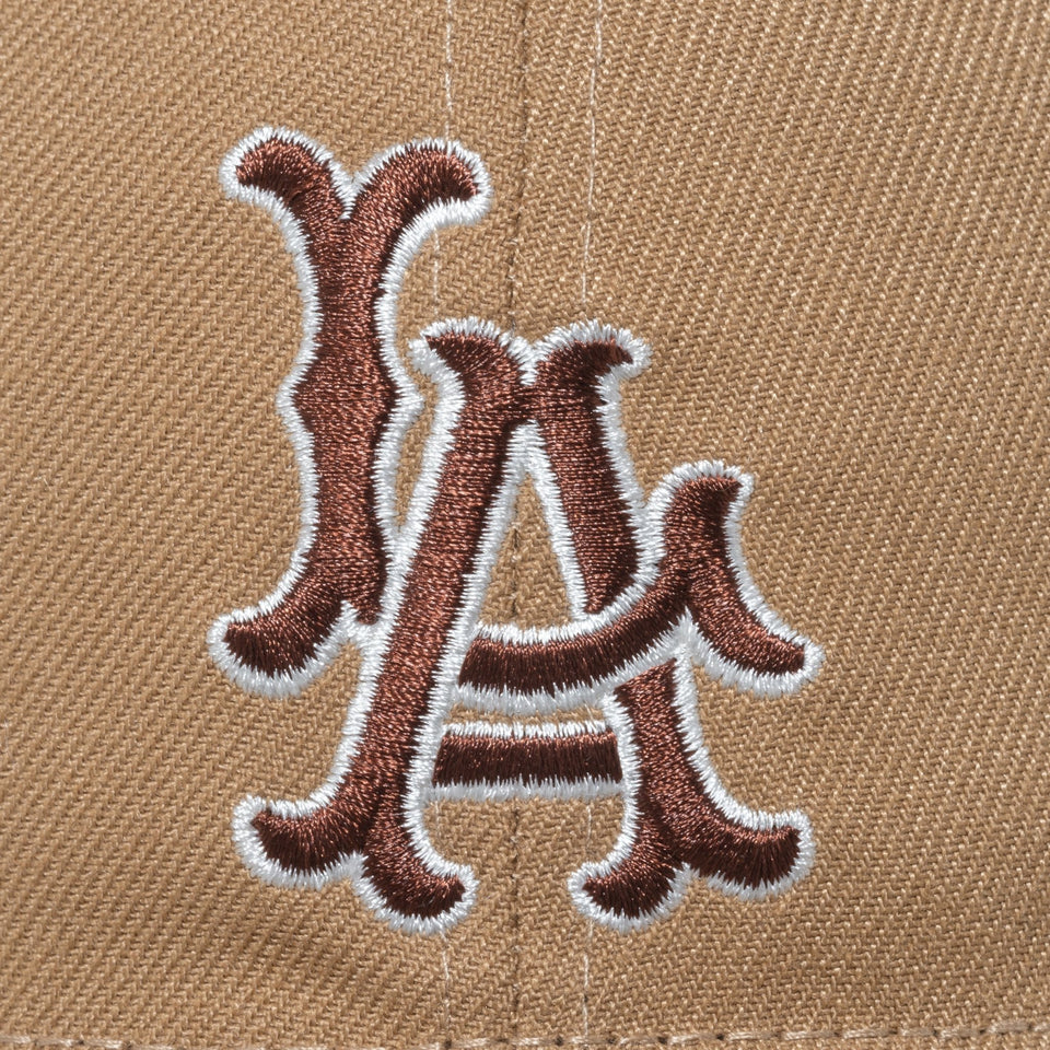 9THIRTY Cooperstown クーパーズタウン ロサンゼルス・エンゼルス カーキ × クローム/ブラウン - 13516012-OSFM | NEW ERA ニューエラ公式オンラインストア