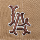 9THIRTY Cooperstown クーパーズタウン ロサンゼルス・エンゼルス カーキ × クローム/ブラウン - 13516012-OSFM | NEW ERA ニューエラ公式オンラインストア