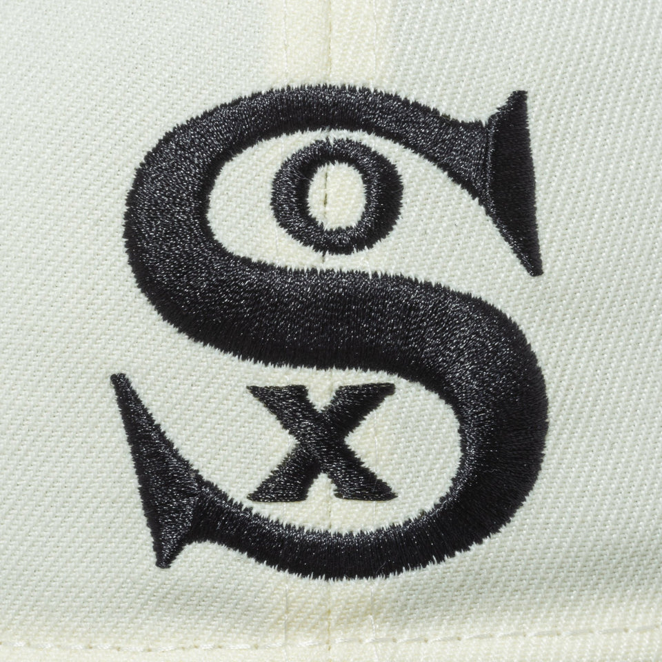 9THIRTY Cooperstown クーパーズタウン シカゴ・ホワイトソックス クロームホワイト × ブラック - 13516031-OSFM | NEW ERA ニューエラ公式オンラインストア