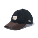 9THIRTY Duck Canvas Hunting ダックキャンバス ウーブンパッチ ブラック ブラウンスウェードバイザー - 13751021-OSFM | NEW ERA ニューエラ公式オンラインストア