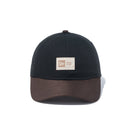 9THIRTY Duck Canvas Hunting ダックキャンバス ウーブンパッチ ブラック ブラウンスウェードバイザー - 13751021-OSFM | NEW ERA ニューエラ公式オンラインストア