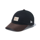9THIRTY Duck Canvas Hunting ダックキャンバス ウーブンパッチ ブラック ブラウンスウェードバイザー - 13751021-OSFM | NEW ERA ニューエラ公式オンラインストア