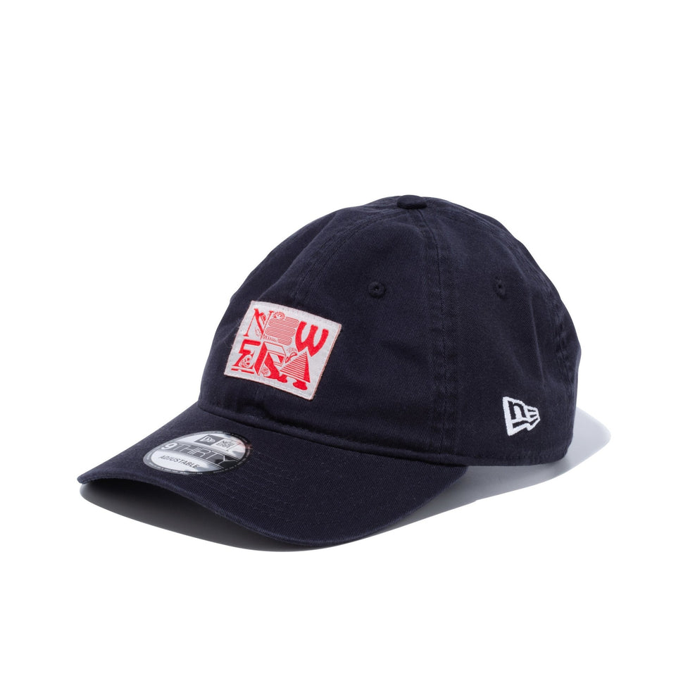 9THIRTY ERIC ELMS エリック・エルムズ タイポグラフィー ネイビー - 13071833-OSFM | NEW ERA ニューエラ公式オンラインストア