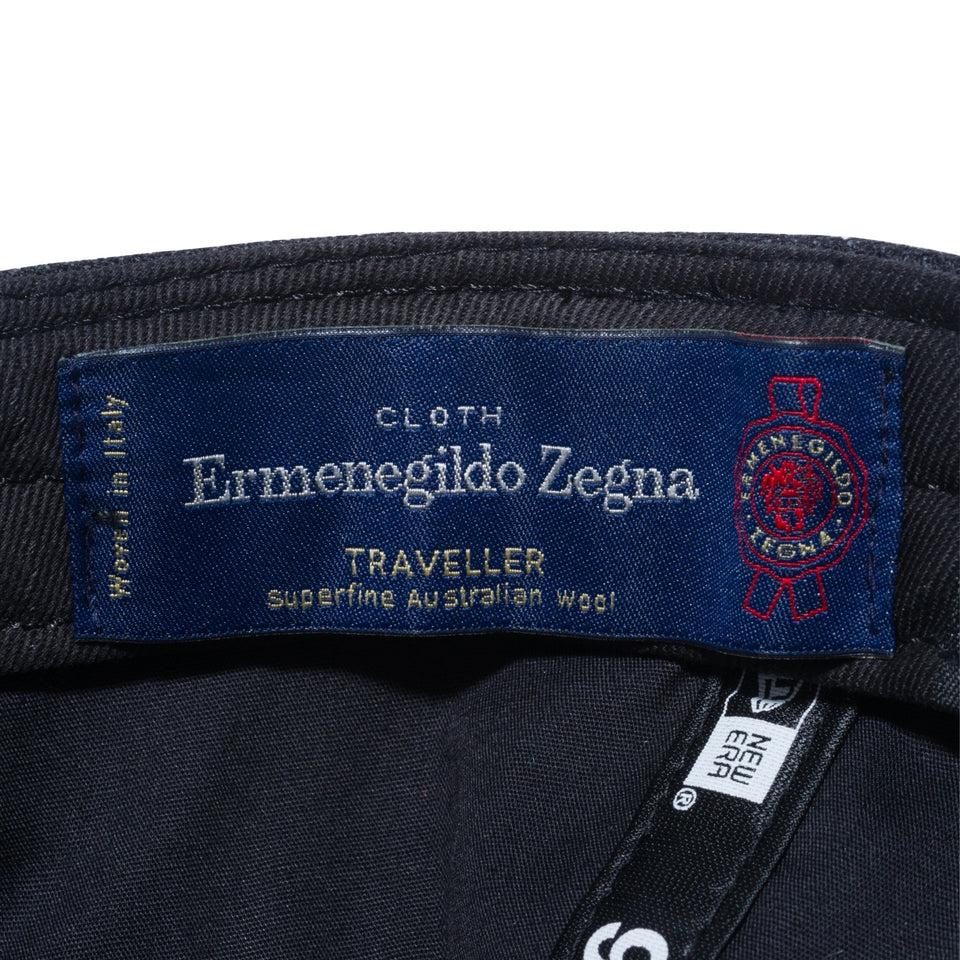 9THIRTY Ermenegildo Zegna エルメネジルド・ゼニア メタルフラッグロゴ ブラック - 12572893-OSFM | NEW ERA ニューエラ公式オンラインストア
