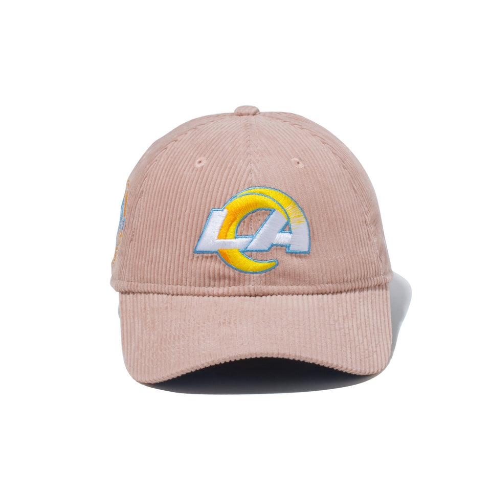 9THIRTY Los Angeles City Corduroy コーデュロイ ロサンゼルス・ラムズ ピンク - 13328360-OSFM | NEW ERA ニューエラ公式オンラインストア